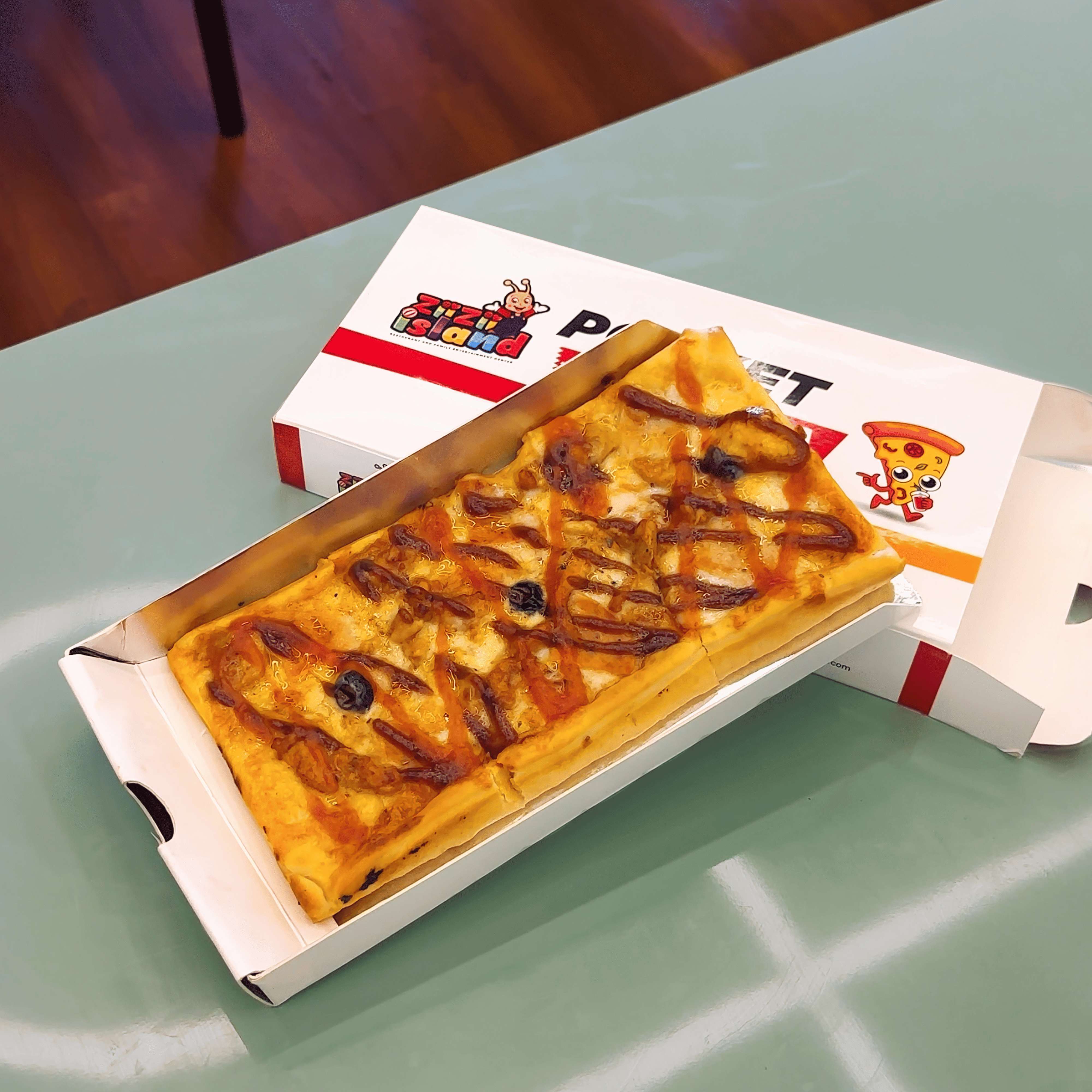 Pocket Pizza - Zii Zii Island Menu Pocket Pizza